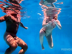 Underwater Fuck Golden Shower Facial For Australian Chick