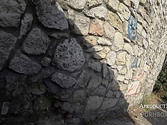 Blow Job And Cum Swallow At The City Castle