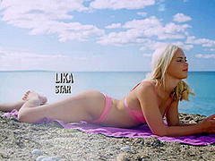 Lika Star Takes Boss' Load in Her Mouth