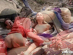 A Threesome in the Wild with Claudia Rossi and Lady Mai - Private Porn Sex Videos