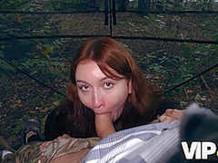 VIP4K. Super horny babe didn't know which cock to choose