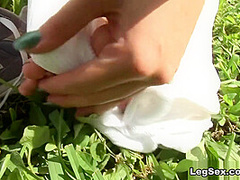 Sweatin' Socks - Samantha Starr - Leg Sex