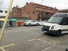 I Meet A Blonde Girl In The Middle Of The Street And We Fuck In Public - Angie Lynx