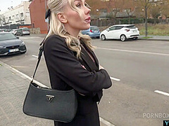 I Meet A Blonde Girl In The Middle Of The Street And We Fuck In Public - Angie Lynx
