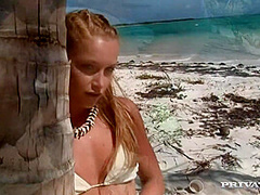 Carmen Is Having Sex on the Beach While Kathy Watches and Then Joins - Private Porn Sex Videos