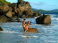 Melanie Has Hardcore Oral and Anal Sex on the Beach with Her Man - Private Porn Sex Videos