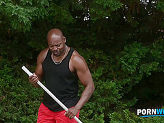 Sunbathing Hottie Anissa Kate Takes A Titty Cumshot After Poolside BBC DP Threesome GP3254