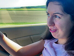 Washing My Windshield With Her Pee