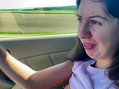 Washing My Windshield With Her Pee