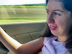 Washing My Windshield With Her Pee