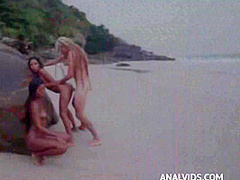 After Party For Carnaval Brazil 2024 At The Nude Beach With A