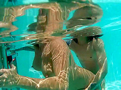 Underwater Anal Fuck With Her New Toyboy