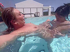 Underwater Anal Fuck With Her New Toyboy