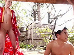 Alexis Crystal Onsen-Interracial Creampie!