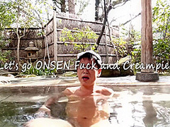 Alexis Crystal Onsen-Interracial Creampie!