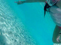 PORNLIFESTYLE Holiday Report from the Maldives - Little Caprice Dreams