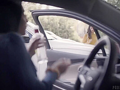 Nerdy Emily & Gianna Diors Outdoor Lesbian Lust