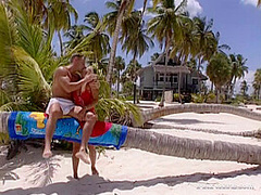 Dina Pearl Walks down to the Beach and Lets Her Lover Fuck Her Asshole - Private Porn Sex Videos