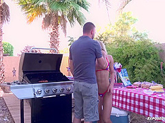 Addison Ryder - My Boyfriend Left Me In Charge Of Cooking For Our Fourth Of July Barbecue This Year