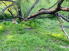 Fuck Me Hard After I Am Pee In The Park - Oliver Trunk And Amanda Clarke