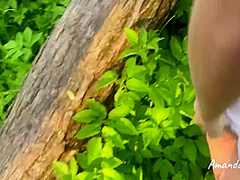 Fuck Me Hard After I Am Pee In The Park - Oliver Trunk And Amanda Clarke