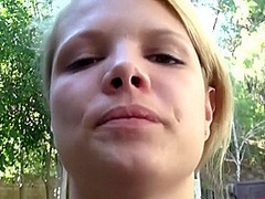 Little Blonde, Taylor Little And Little Taylor - Blonde Playing With A Small Dildo