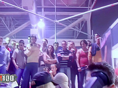 Public sex with Ana Martin at the erotic salon in Barcelona - MMM100