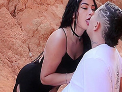 The Middle Of The Desert A Horny Goddess Appears Looking For Someone To Fuck Her With Alejandra Palacios And Aaroon Mush