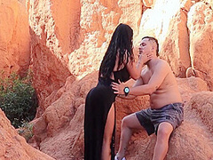 The Middle Of The Desert A Horny Goddess Appears Looking For Someone To Fuck Her With Alejandra Palacios And Aaroon Mush