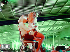 Besançon erotic salon 2007 show number 6 by Axelle Mugler - MMM100