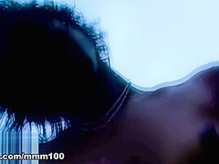 French Ebony Shania Gets Pounded by Terry on the Beach - Blowjob, Pussy Fucking, Cumshot - MMM100