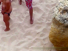 Outdoor amateur beach fuck