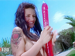 Nikky Blonde, Nina Roberts & Axelle Mugler lesbian trio - MMM100