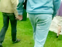 Exotic homemade Group Sex, Outdoor porn clip
