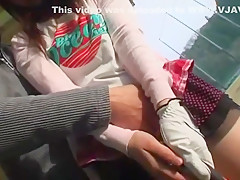 Exotic Japanese chick in Amazing Outdoor JAV clip