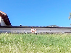 Amazing homemade Outdoor, Public sex movie
