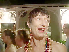 Exotic pornstar in crazy striptease, outdoor porn scene