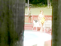 Hottest pornstar in amazing voyeur, outdoor adult movie