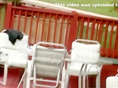 Hottest pornstar in amazing voyeur, outdoor adult movie