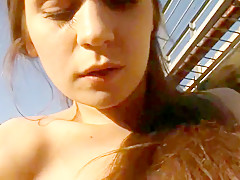 Fabulous homemade POV, Flashing sex scene