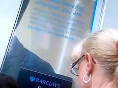 Exotic amateur Blonde, Voyeur sex scene