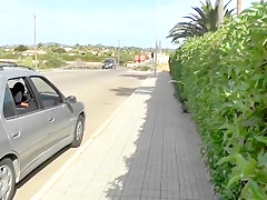 Horny amateur Blowjob, Public xxx video