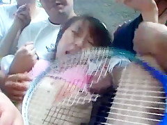 Hottest Japanese slut Haruki Mizuki, Rinko Nakayama in Exotic Gangbang, Facial JAV scene