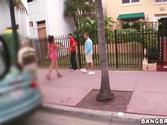 Brunette whore Jayden Jaymes get in to bang bus