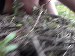 Evelina Juliet in amateur video of teens fucked hard filmed in forest