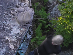 Evelina Juliet in amateur video of teens fucked hard filmed in forest