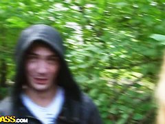 Sexy blonde Yani decided to fuck with a stranger in the park