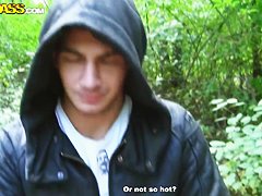 Sexy blonde Yani decided to fuck with a stranger in the park