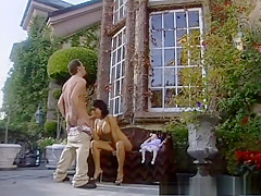 Hottest pornstar Eva Angelina in amazing outdoor, facial adult clip