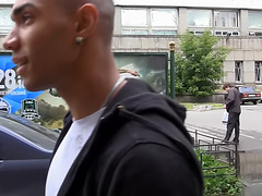 Kamali in horny blonde lass gets fucked in the park